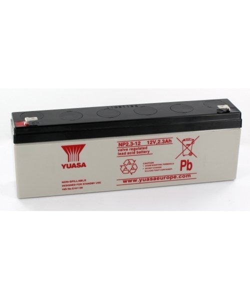 original 12v 2.3Ah yuasa battery