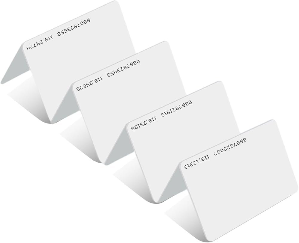 RFID Access Control Cards - Front View