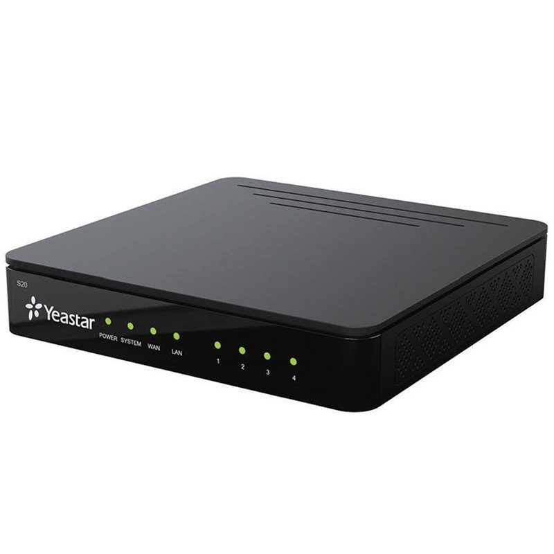 Yeastar S20 VoIP PBX - Back View